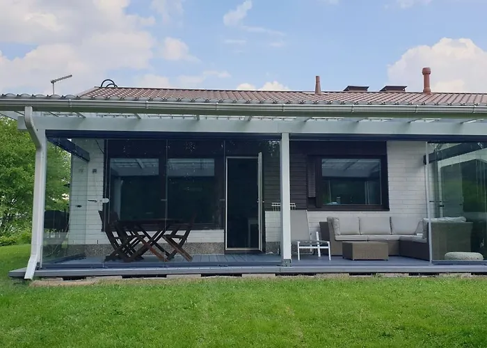 River Landscape Close To The Centre, Himos 8km *