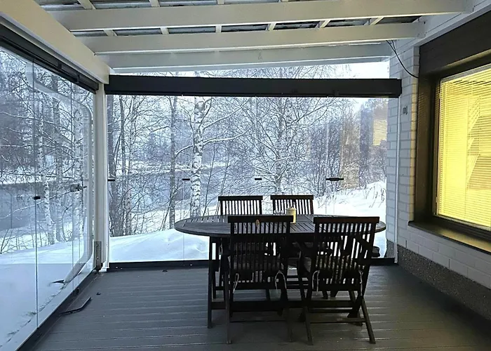 River Landscape Close To The Centre, Himos 8km